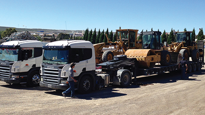 Transporte de equipos